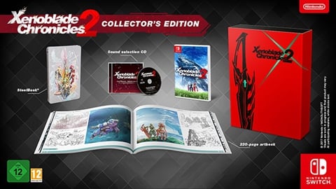 Xenoblade Chronicles 2 Collector's Ed. w/Artbook, CD & Steelbook